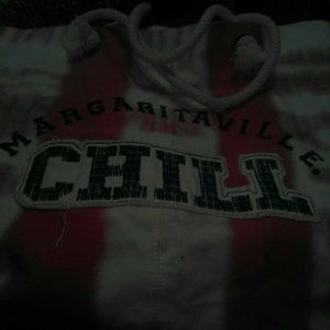 Margaritaville "Chill" Canvas Bag Purse Tote Pink